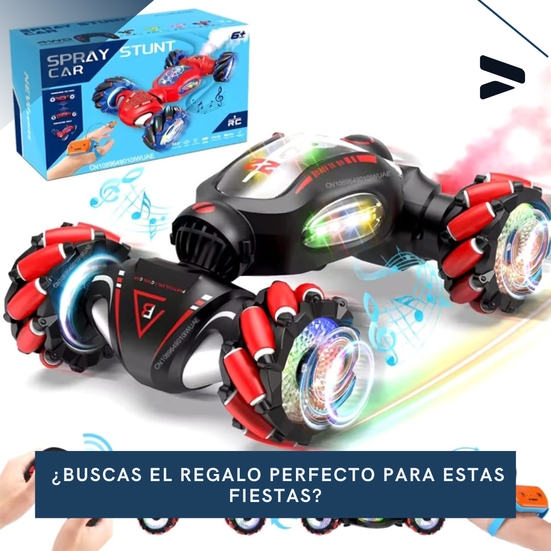 AUTO A CONTROL REMOTO Y SENSOR DE MOVIMIENTO