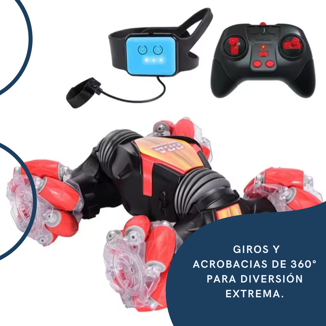 AUTO A CONTROL REMOTO Y SENSOR DE MOVIMIENTO