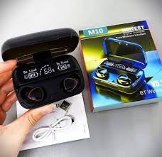 AUDÍFONOS BLUETOOTH 5.1, NOISE CANCELLING  CVC8.0, RESISTENTES AL AGUA